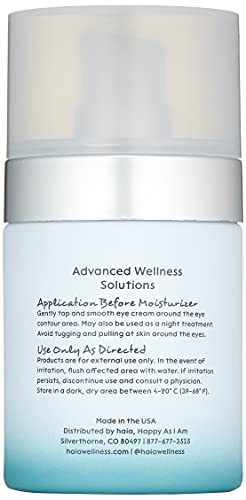 Haia "I am Enlightened Sacha Inchi Peptide Eye Brightening Cream - Certified Cosmos Organic