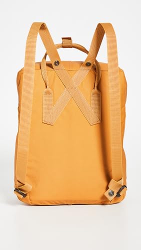 Fjällräven Kånken Unisex Travel Backpack - Side Slip Pocket - Adjustable Shoulder Straps - Dual Top Handles Mint Green/Cool White One Size One Size
