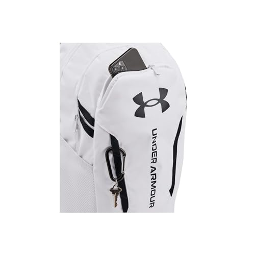 Under Armour Unisex-Adult Hustle 6.0 Backpack, (401) Royal/Royal/Metallic Silver, One Size Fits Most