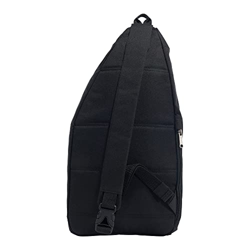 Carhartt Mono Sling Backpack, Unisex Crossbody Bag for Travel and Hiking, Black