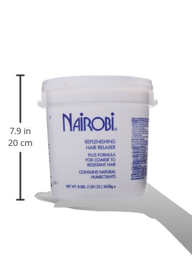 Nairobi Replenishing Hair Relaxer Plus Formula for Coarse To Resistant Hair Unisex, 128 Ounce