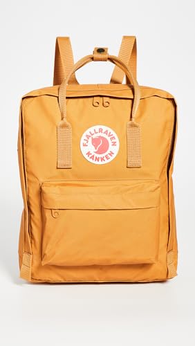 Fjällräven Kånken Unisex Travel Backpack - Side Slip Pocket - Adjustable Shoulder Straps - Dual Top Handles Mint Green/Cool White One Size One Size