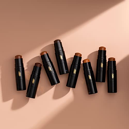 Black Radiance Color Perfect Foundation Stick with Soft Brush Applicator Duo – Buildable, Blendable Versatile Pigment-Rich Formula - Cashmere