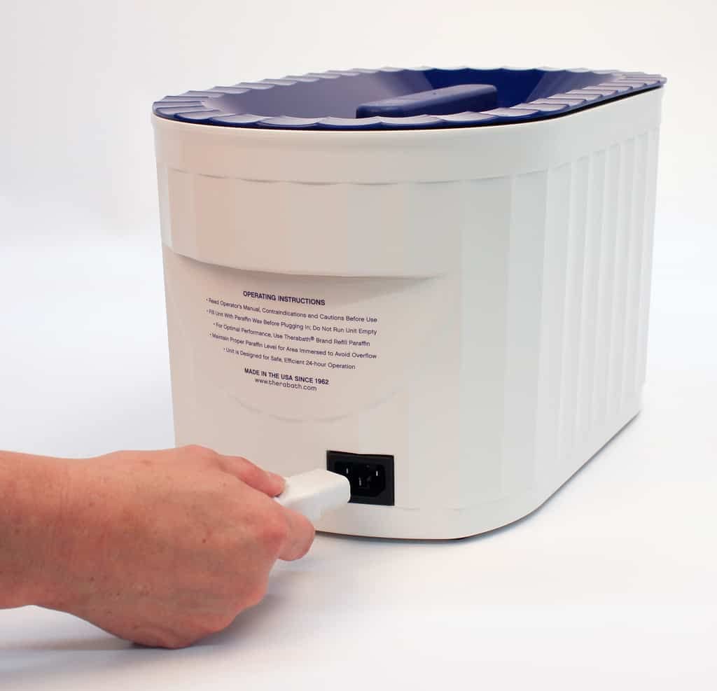 Therabath Professional Thermotherapy Paraffin Bath - Arthritis Treatment Relieves Muscle Stiffness - For Hands, Feet, Face and Body - 6 lbs Wintergreen