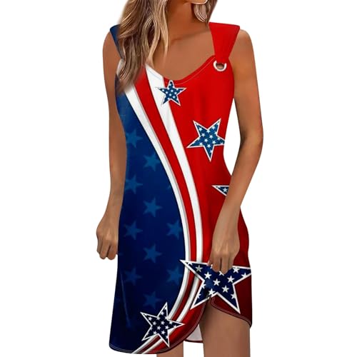 a Mazon Com Womens Summer Dresses,My Orders Placed Recently By Me Sundresses for Women 2024 Trendy Beach Dresses for Women Wrap Dresses for Women 2024 Mini Dress Red White and Blue(At#Wine,XXL)