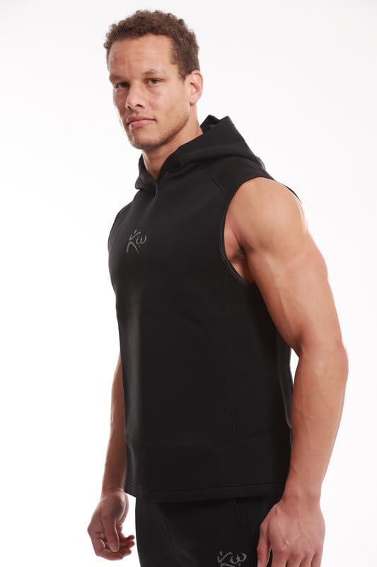 Kutting Weight Neoprene Sauna Tank Hoodie for Weight Loss | Heat Training Gear | Sauna Tank Hoodie - Unisex