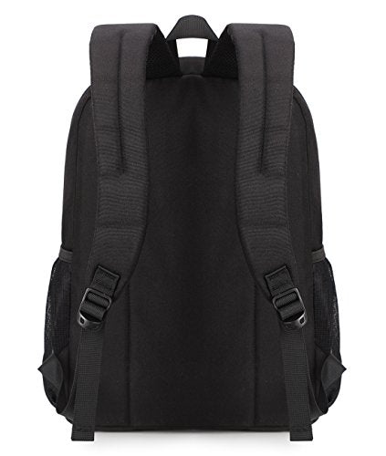 abshoo Girls Solid Color Backpack For College Women Water Resistant School Bag (Red)