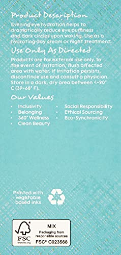 Haia "I am Enlightened Sacha Inchi Peptide Eye Brightening Cream - Certified Cosmos Organic