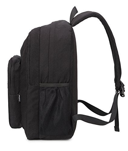 abshoo Girls Solid Color Backpack For College Women Water Resistant School Bag (Red)