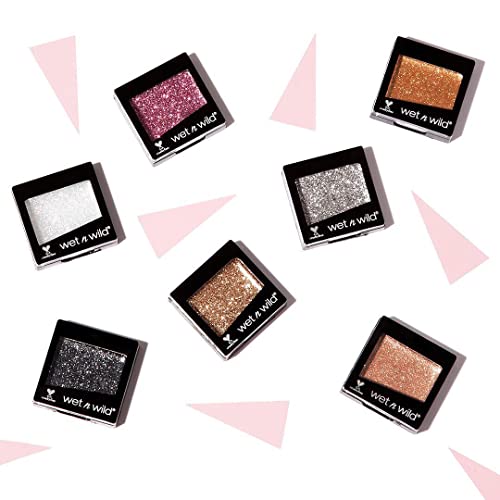 wet n wild Color Icon Eyeshadow Glitter - Ultra-Pigmented, Vitamin E Infused for a Silky-Smooth Moisturizing Application, Cruelty-Free & Vegan - Brass