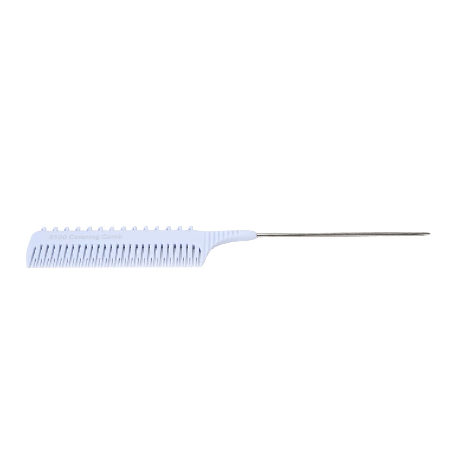 BusoTh Teasing Foiling Combs, Lightweight Highlighting Clip Comb for Unisex (Lavender Purple), Parting Comb Rat Tail Combs Hairstylist Must Haves for Highlights Trimming Cutting