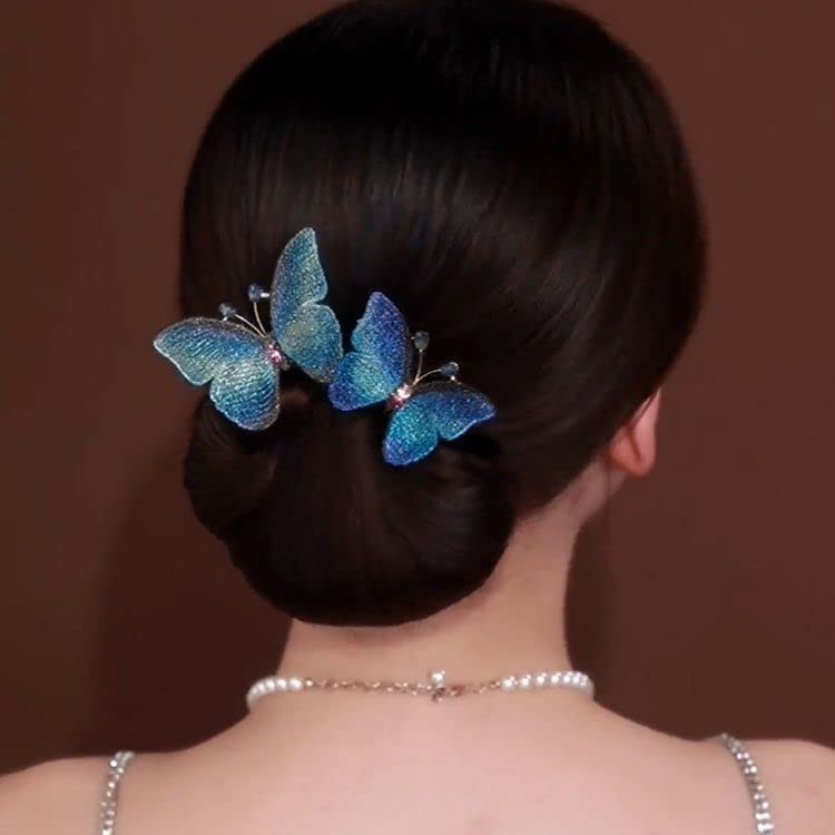 3PCS Ins Style Elegant Lazy Hair Curler, Crystal Hair Bun Maker, French Twist Hairstyle Bun Hair Accessories