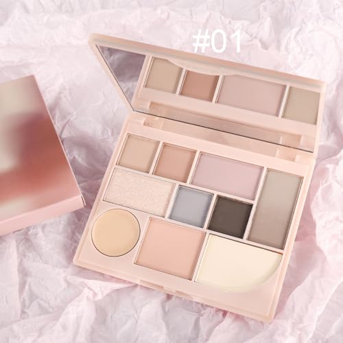 4 Colors Highlight Silver Gold Eyeshadow Palette, SHANY Cosmetics Shimmer Eyeshadow Palette, Cruelty-Free and Vegan Formula, Glitter Shimmer Eyeshadow for Professional Makeup