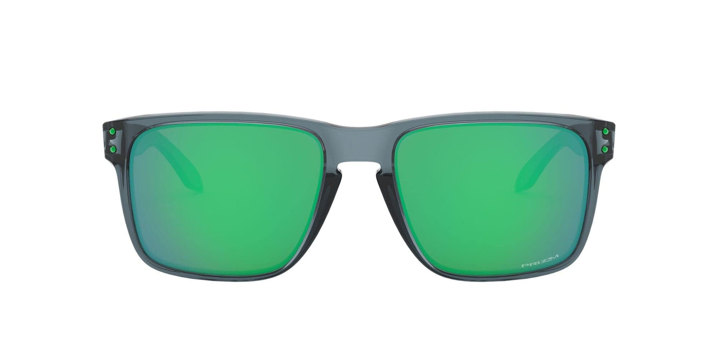 Oakley Men's OO9417 Holbrook XL Square Sunglasses, Crystal Black/Prizm Jade, 59 mm