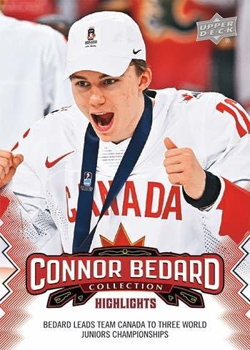 2023-24 Upper Deck Connor Bedard Collection Set