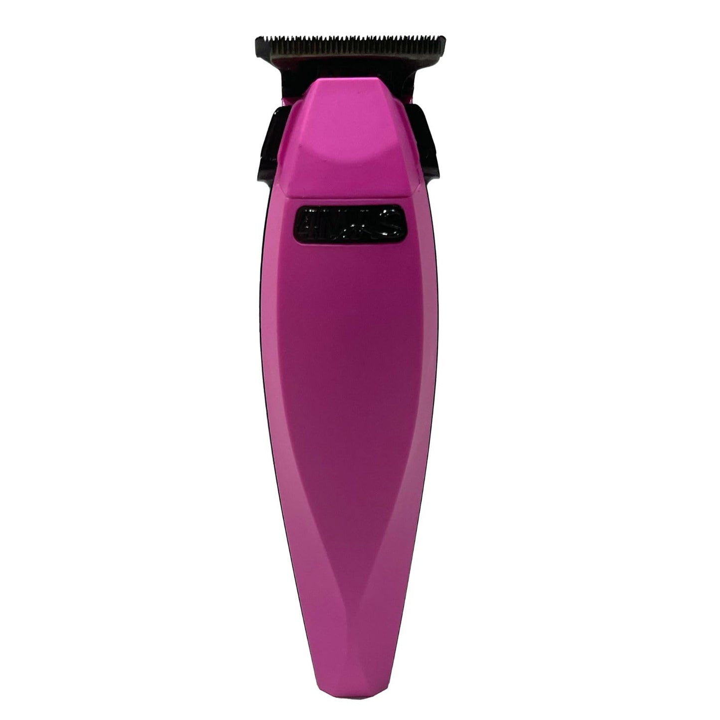 4MAS Kiara Trimmer - Professional Hair & Beard, Zero-Gapped, Cordless Lithium-Ion Trimmer with Charging Base (Pink & Black)