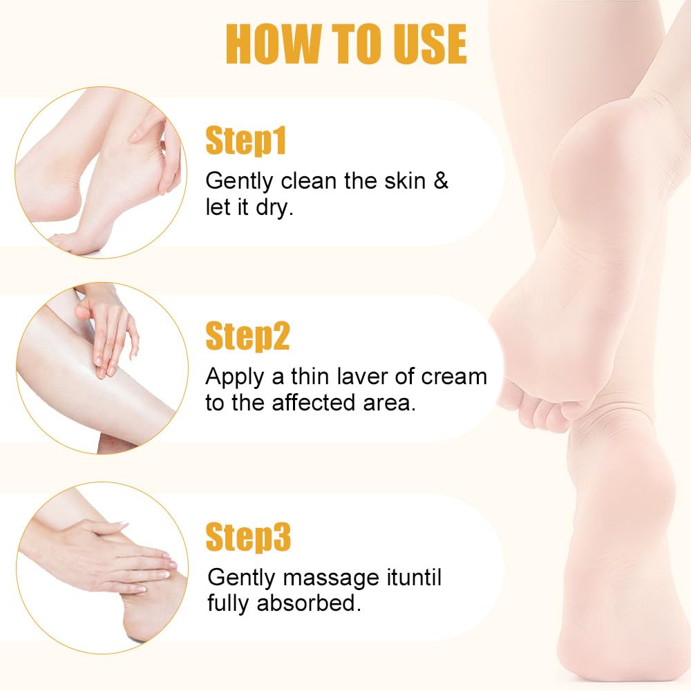 60% Urea Cream plus 2% Salicylic Acid Foot Cream for Removing Calloused Skin, Cracked Hands Feet Moisturizes & Hydrates, Maximum Strength Skin Barrier Repair Hand Cream 1.41 oz