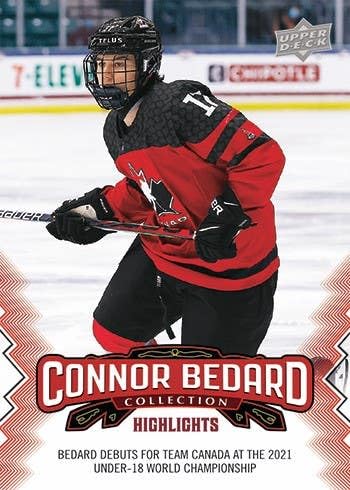 2023-24 Upper Deck Connor Bedard Collection Set