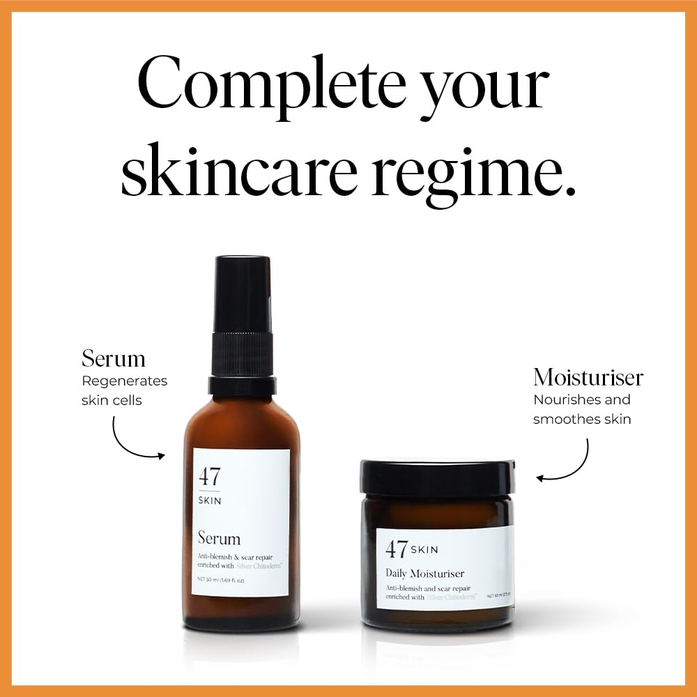 47 Skin Skin Elixir - Super Hydrating with Anti Blemish Spot Treatment Formula - Face Serum (3.38 Fl Oz)