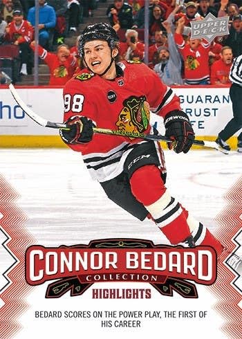 2023-24 Upper Deck Connor Bedard Collection Set
