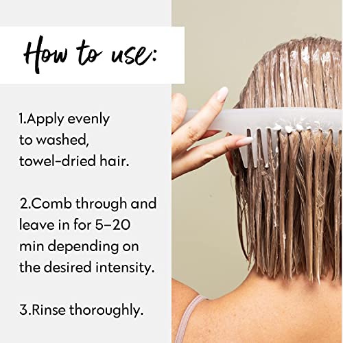 FOUR REASONS Color Mask - Silver - (27 Colors) Toning Treatment, Color Depositing Conditioner, Tone & Enhance Color-Treated Hair - Semi Permanent Hair Dye, Vegan and Cruelty-Free, 6.76 fl oz