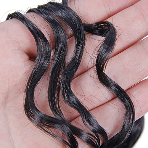 8 Packs Curly Crochet Hair GoGo Curl Crochet hair for Women Deep Wave Braiding hair,Synthetic Bohemian Crochet Braid Water Wave Crochet hair Extensions (27#, 12inch)
