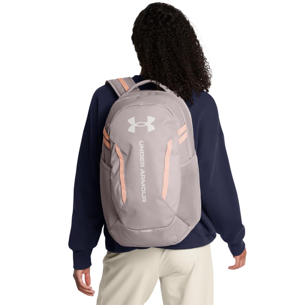 Under Armour Unisex-Adult Hustle 6.0 Backpack, (015) Tetra Gray/Tetra Gray/Gray Matter, One Size Fits Most