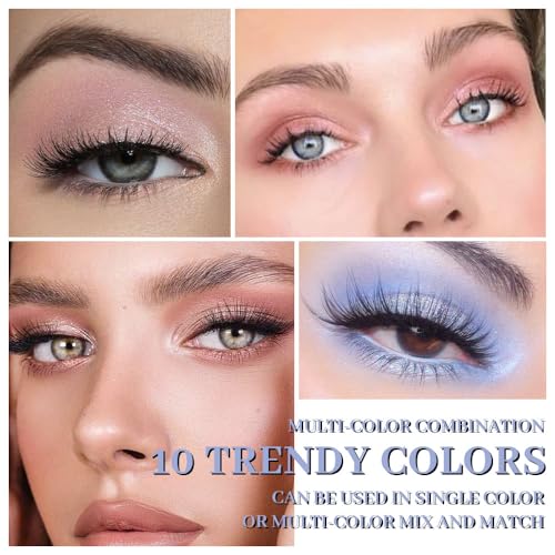 4 Colors Highlight Silver Gold Eyeshadow Palette, SHANY Cosmetics Shimmer Eyeshadow Palette, Cruelty-Free and Vegan Formula, Glitter Shimmer Eyeshadow for Professional Makeup