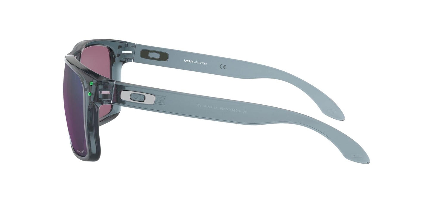 Oakley Men's OO9417 Holbrook XL Square Sunglasses, Crystal Black/Prizm Jade, 59 mm