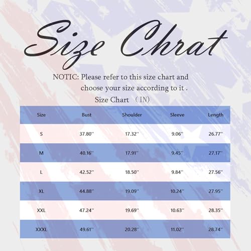 4Th of July Tops for Women, Womens Summer Tops 2024 USA Shirts for Women Sexy Casual Red White and Blue Button V Neck Short Sleeve Womens 4Th of July Outfit Summer Blouses for (Vermilion,XX-Large)