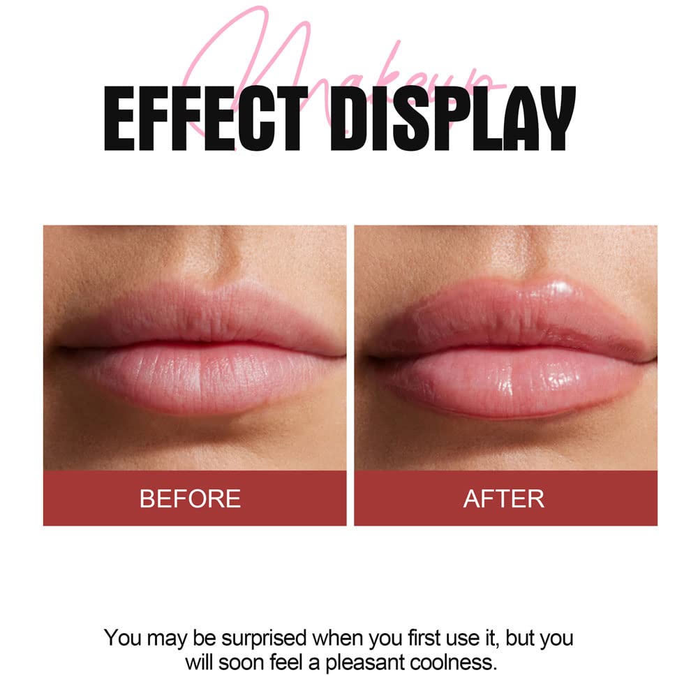 3PCS Plumping Lip Oil With Chili Extract - Fuller Lips Instantly! Ultra-Hydrating & Nourishing, Glossy Finish Lip Glow Oil, Lip Plumping Booster Plump, Smooth, Define Your Lips Naturally (#01#02#04)