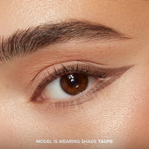 Too Faced Killer Liner 36 Hour Waterproof Gel Eyeliner Pencil | Long Lasting + Smudge Proof, 0.04 Ounce, Metallic Taupe