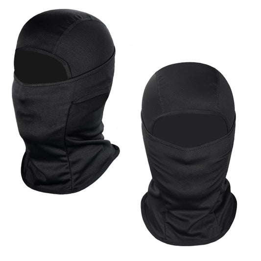 Achiou Ski Mask for Men Women, Summer Balaclava Face Mask, Shiesty Mask UV Protector Lightweight for Motorcycle Snowboard Black