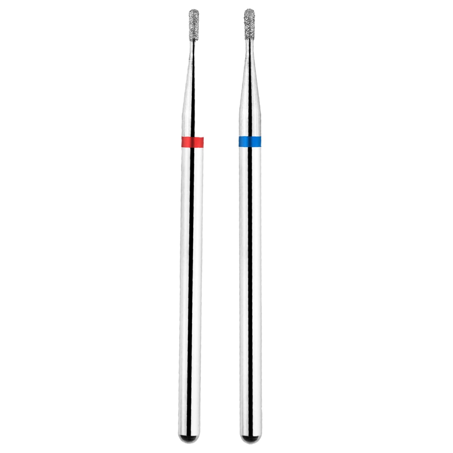 Acycoin2A 2pcs Round Tapered Cuticle Clean Nail Drill Bit (I)