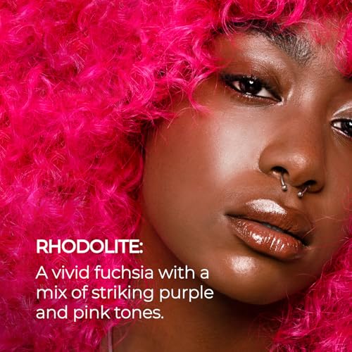 XMONDO Color Rhodolite Depositing Mask & Semi-Permanent Pink Hair Dye | Infused with Bond Booster Technology & Hyaluronic Acid for Nourishment, Revitalization & Repair, Vegan Formula, 8 Fl Oz 1-Pack