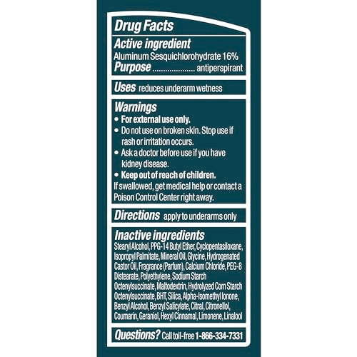 Degree Men Antiperspirant Deodorant Sage & Ocean Mist 72-Hour Sweat and Odor Protection Antiperspirant For Men With Body Heat Activated Technology 2.7 oz