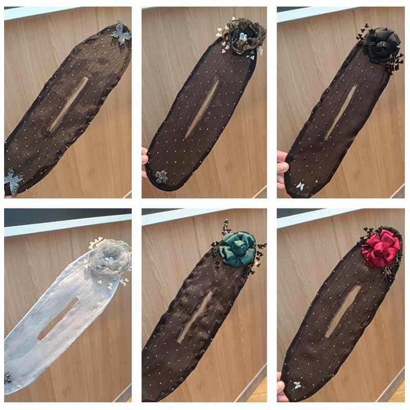 2025 New Hair Accessories for Women Ball Hair Clip,Deft Bun Twister and Curler for Long Hair,Lazy Updo Maker,Easy Fast Snap Roll Hair Tool (6pcs)