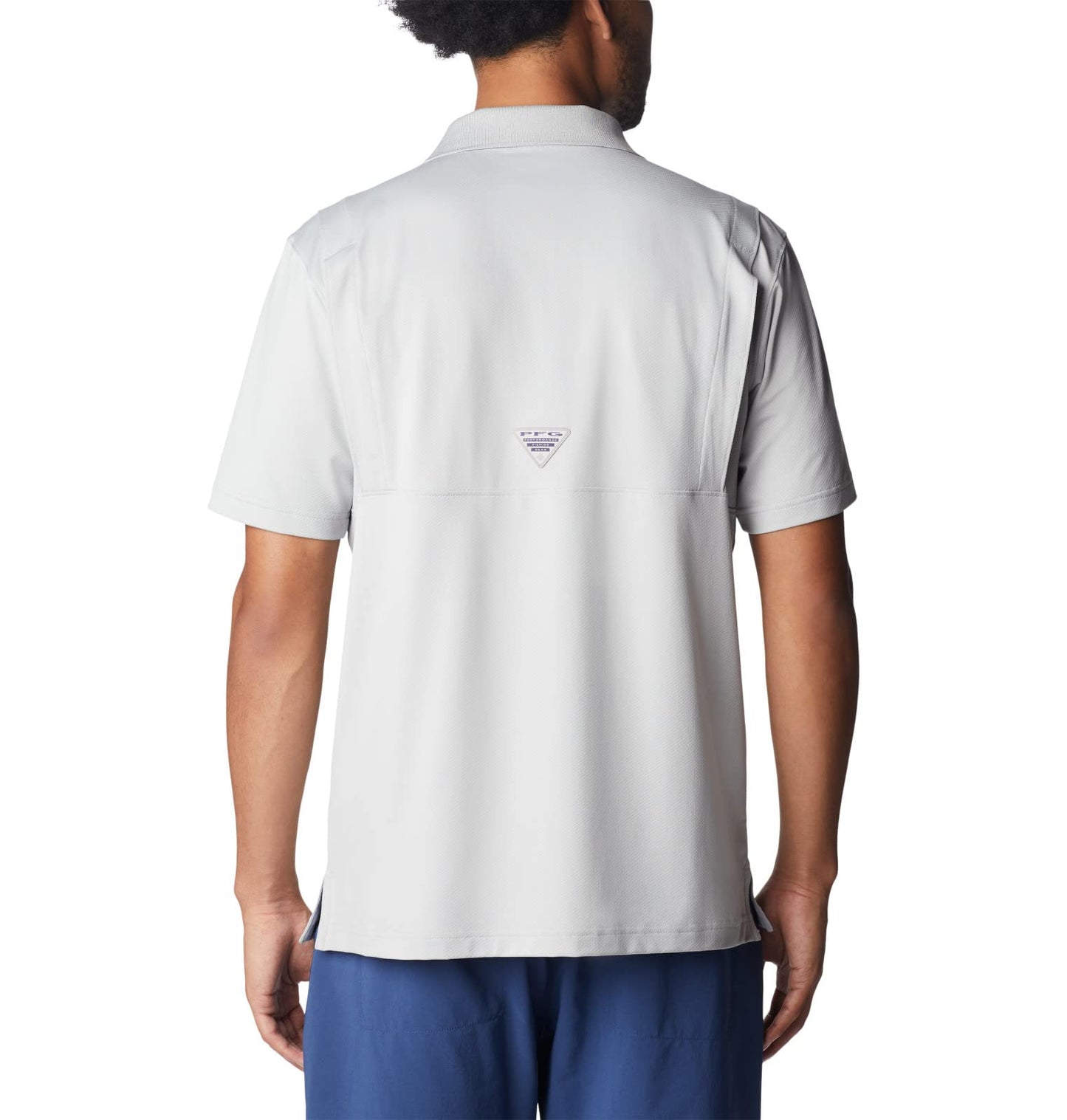 Columbia Men's PFG Skiff Cast Polo Shirt, Breathable, UV Protection