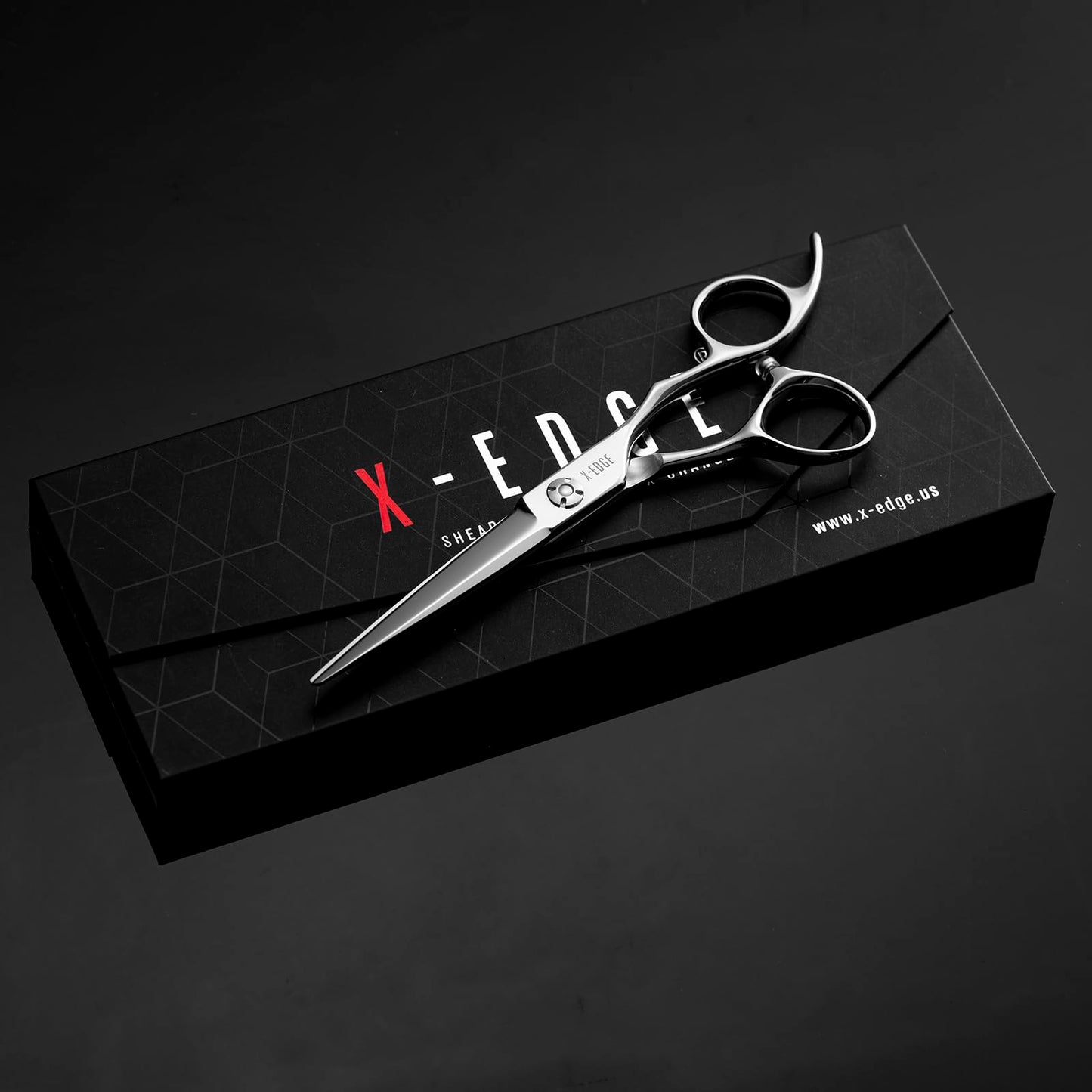 Hair Cutting Scissors - 5.5" Professional Salon Barber Haircut Scissors - Premium 440C Japanese Steel - Hair Shears For Barbers and Salon Professionals - CREAT Series