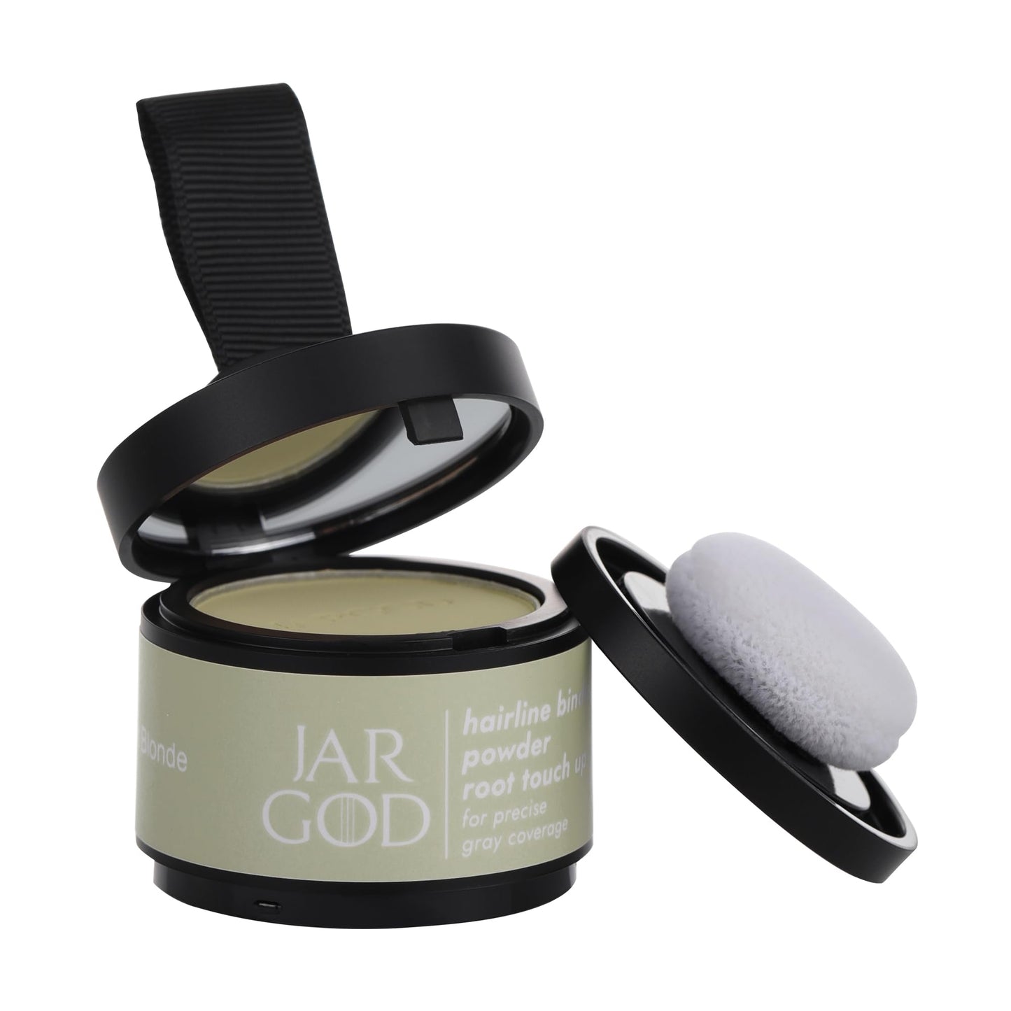 JARGOD Root touch up powder Hairline Powder for root cover up temporary root concealing powder for Women & Men, for instant gray hair cover up (Medium Blonde, 0.14 Ounce (Pack of 1))