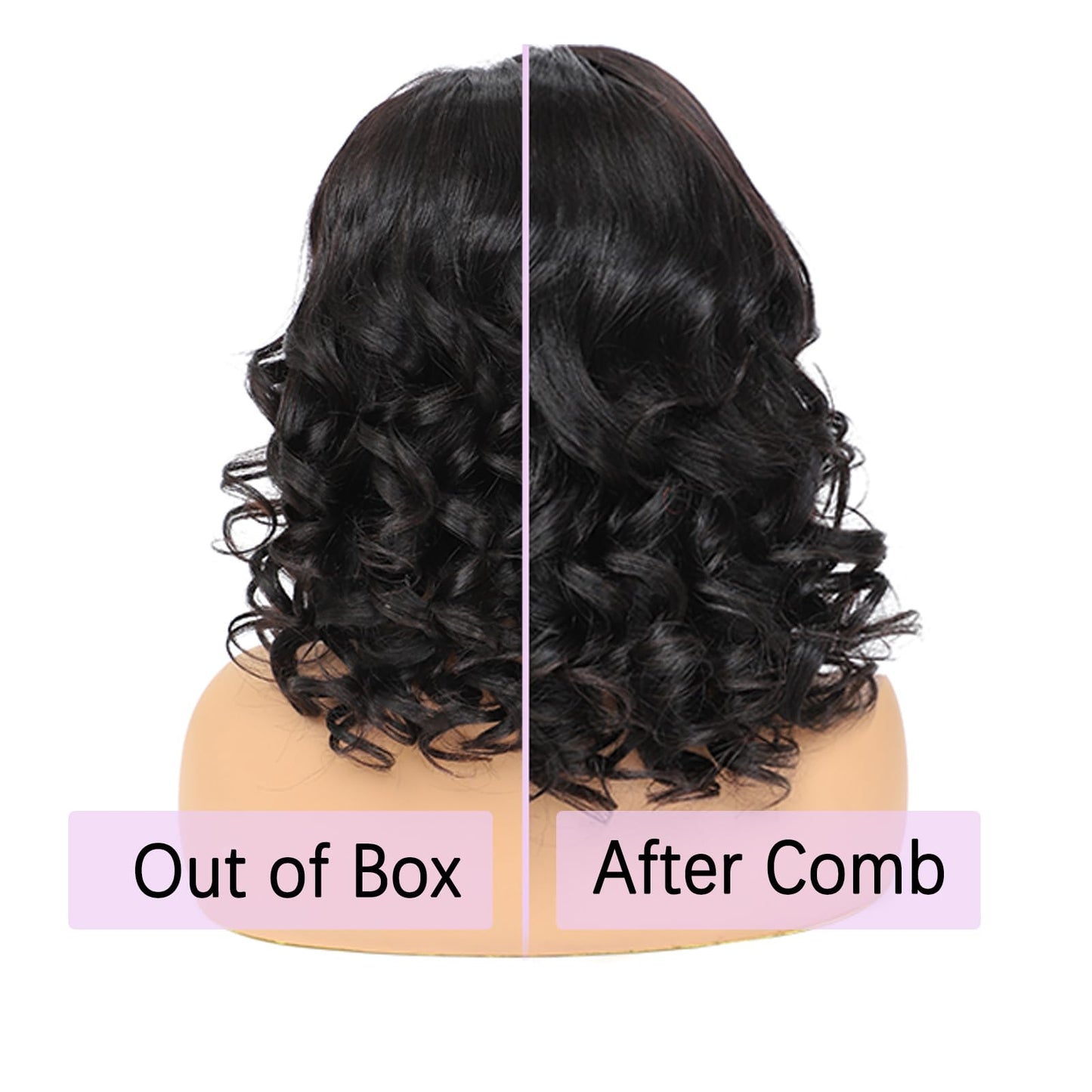 5x5 Pre Cut Lace Front Wigs Human Hair Wear and Go Glueless Wig Pre Plucked Pre Cut 180 Density 5x5 HD Lace Closure Wigs Upgraded Body Wave Transparent Lace Front Wigs for Black Women 22 Inch