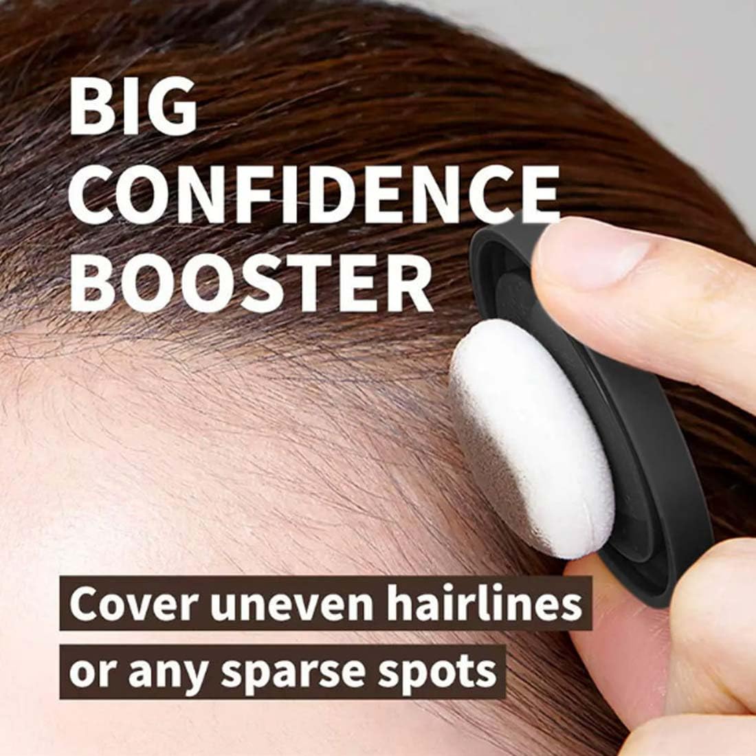 Maycheer Pang Pang Hair Shadow, Maycheer Hairline Powder for Women, 30 Colors Maycheer Root Cover up with Mirror and Cushion, Instantly Conceals Hair Loss (#30 Golden Yellow)