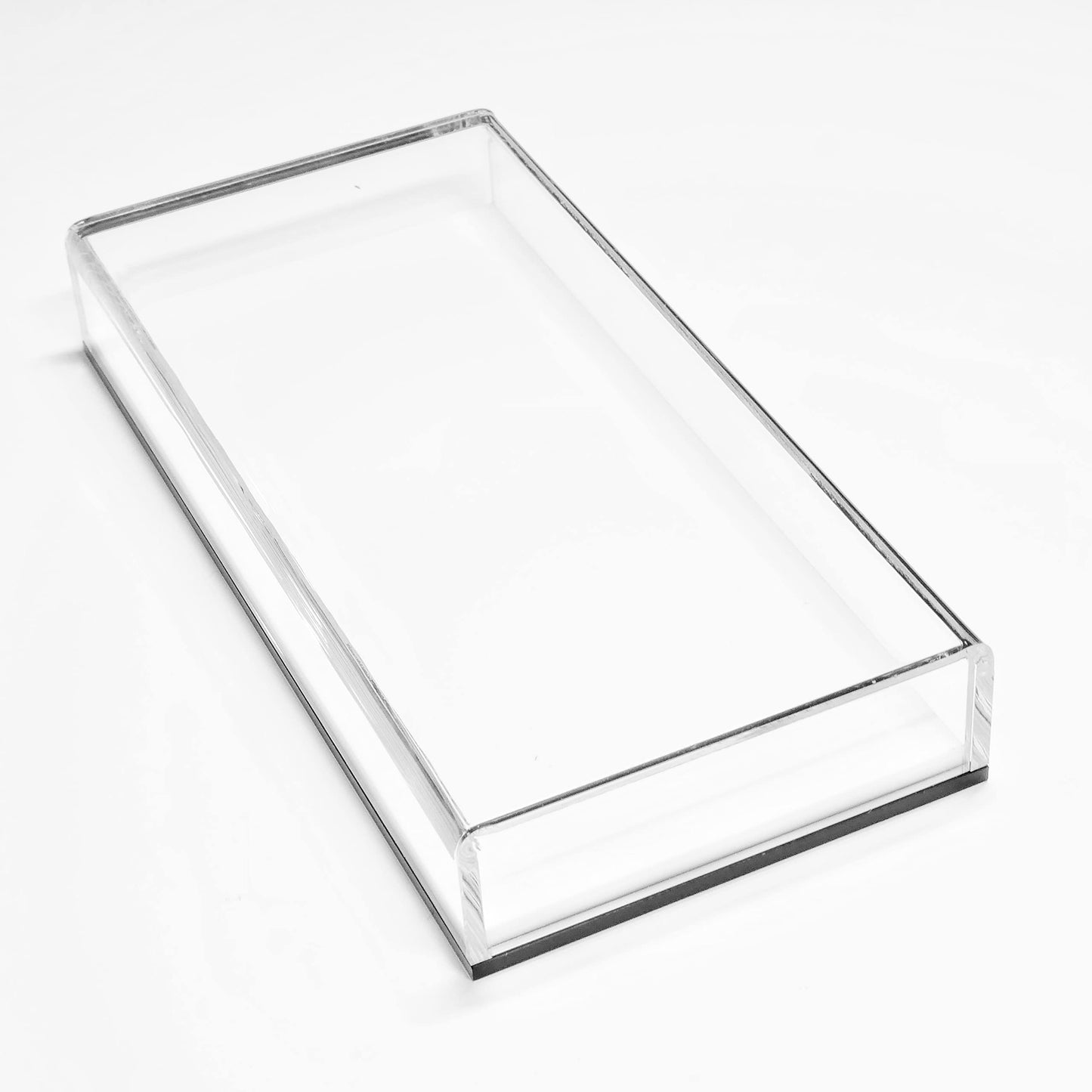 Acrylic Lash Tile Storage Box With Cover - Washable and Reusable - Perfect for Classic, Volume, and Mega Volume Lashes