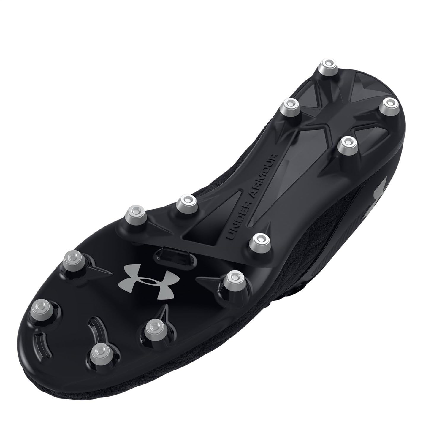 Under Armour Unisex Magnetico Select 3.0, (001) Black/Black/Metallic Silver, 4.5, US