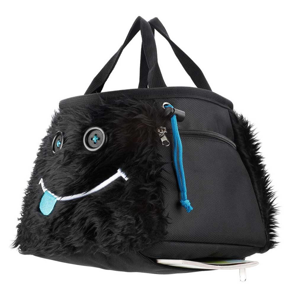 8BPLUS Chalk Bag for Climbing, Bouldering, Belt and Giftbox Included - Wide Opening - Brush Holders, for Left & Right Handers (Hector)