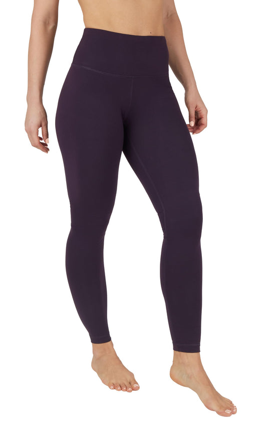 90 Degree By Reflex High Waist Power Flex Legging – Tummy Control - Fig Sugar - Small