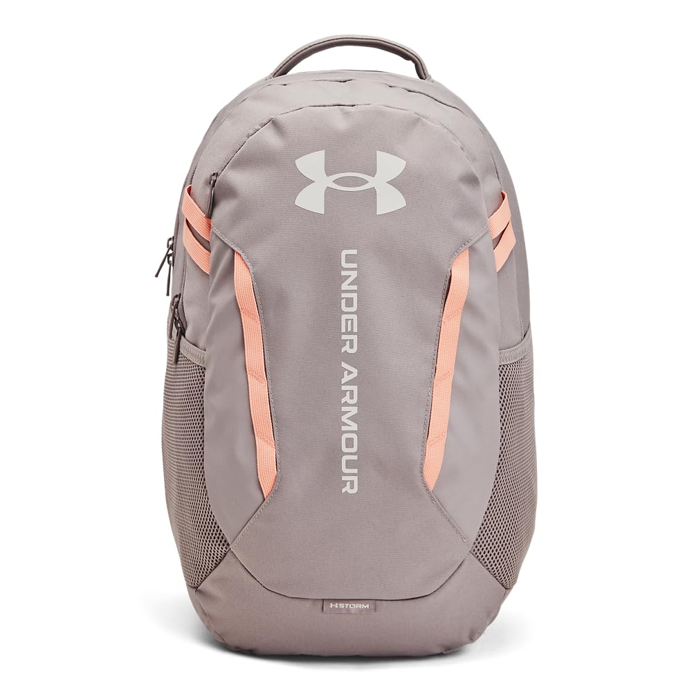 Under Armour Unisex-Adult Hustle 6.0 Backpack, (015) Tetra Gray/Tetra Gray/Gray Matter, One Size Fits Most