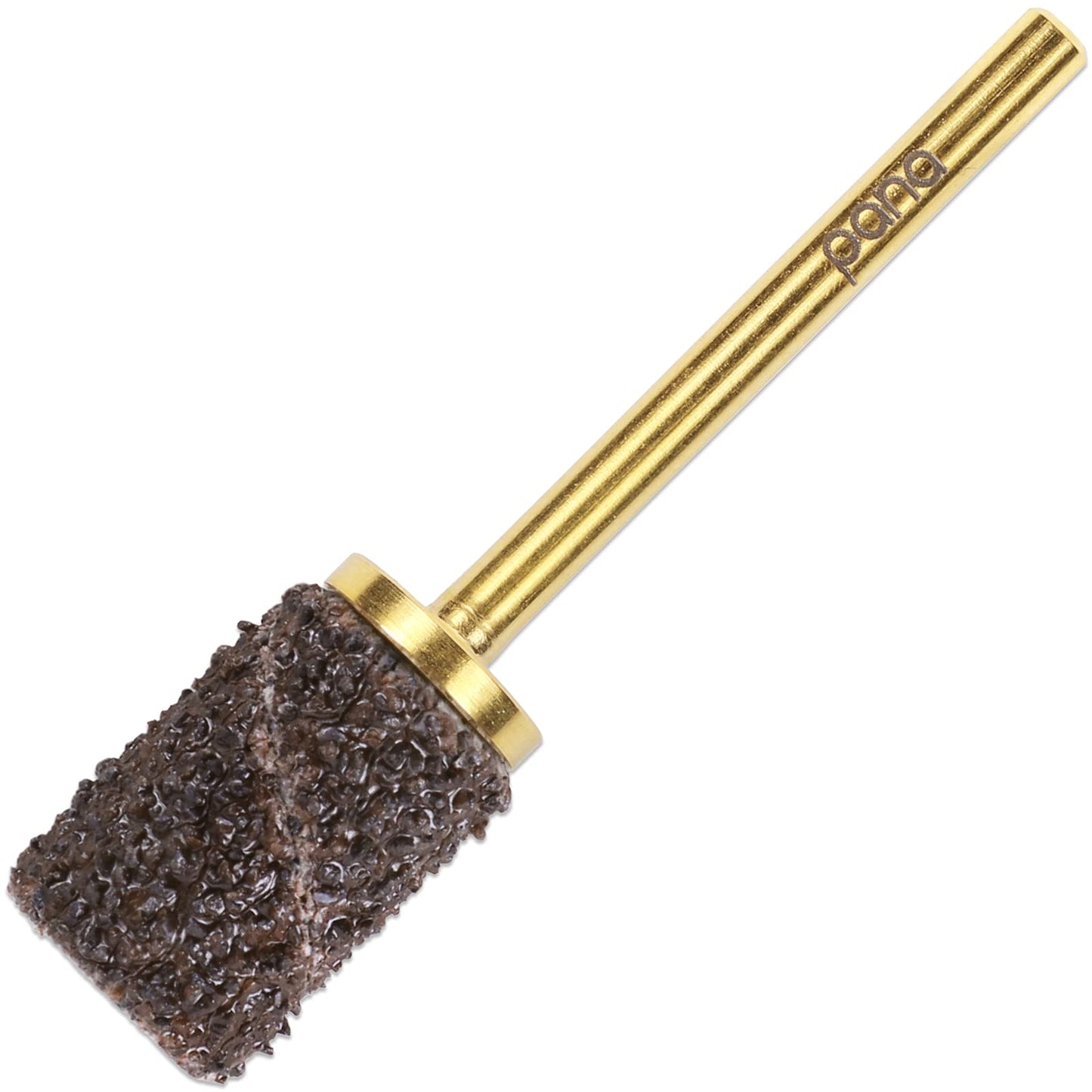 100 Pcs Large Brown Nail Drill Bits Sanding Bands for Nail Drill 60 Coarse Grit – Nail File for Acrylic Nail Gel Manicures Pedicure