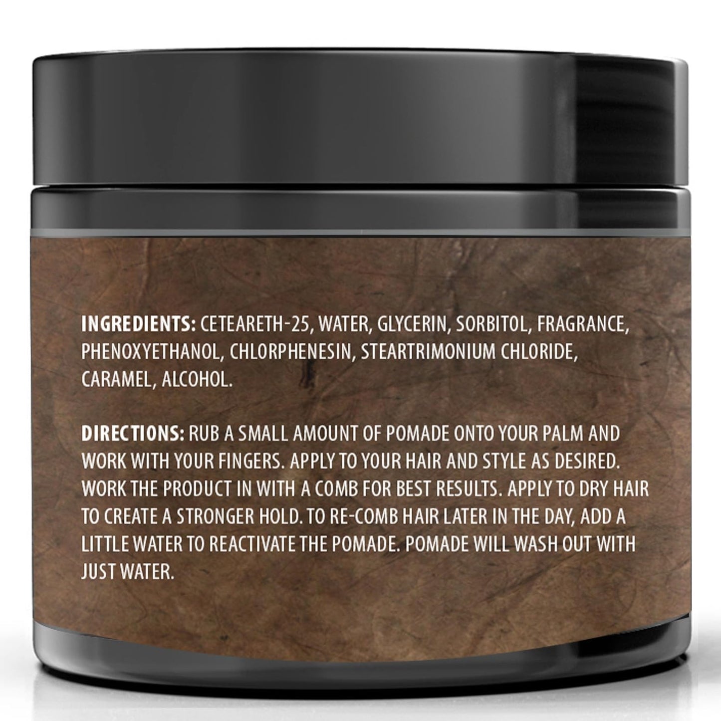 Viking Revolution Sweet Tobacco Hair Pomade for Men - Extreme Hold Hair Gel for Men Water Based - Mens Pomade Extra Firm Mens Hair Pomade Strong Hold - High Shine Mens Hair Cream (4oz)