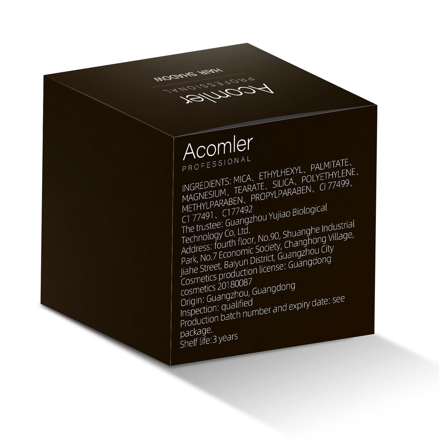 Acomler Root Cover Up Powder for Thinning Hair, Grey Coverage, and Bald Spots - Medium Brown for Hairline Shadow and Beard Line
